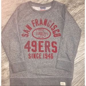 NFL 49ers Sweatshirt By Junk Food Size L